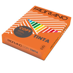 Carta Fabriano Colore - A3 - 160 gr - colori forti arancio - Fabriano - conf. 125 fogli