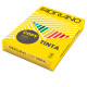 Carta Fabriano Colore - A3 - 160 gr - colori forti giallo - Fabriano - conf. 125 fogli