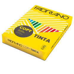 Carta Fabriano Colore - A3 - 160 gr - colori forti giallo - Fabriano - conf. 125 fogli