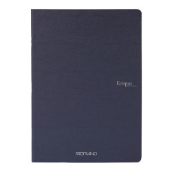 Maxiquaderno Ecoqua original PM - A4 - 1 rigo - 40 fogli - 90gr - blu scuro - Fabriano