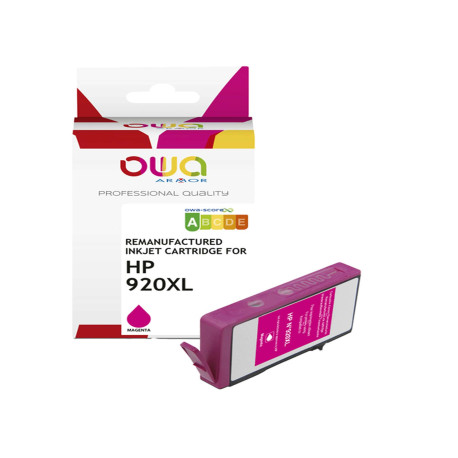 Armor - Cartuccia ink Compatibile  per Hp 920XL - Magenta - K20451OW - 12 ml