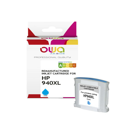 Armor - Cartuccia ink Compatibile  per Hp 940XL - Ciano - K20446OW - 35 ml