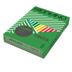 Carta Fabriano Colore - A3 - 80 gr - colori forti verde - Fabriano - conf. 250 fogli