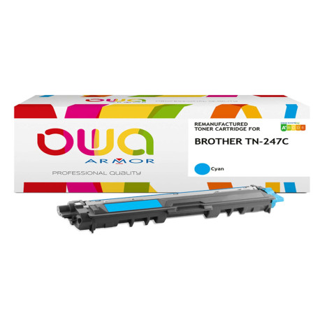 Armor - Toner Compatibile per Brother TN-247 - Ciano - K18602OW - 2.300 pag
