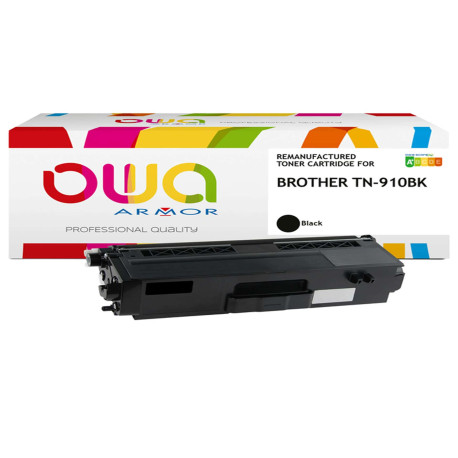 Armor - Toner Compatibile per Brother TN910 - Nero - TN910K-STA - 9.000 pag