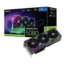 PNY GeForce RTX 5080 ARGB EPIC-X RGB Overclocked Triple Fan GPU