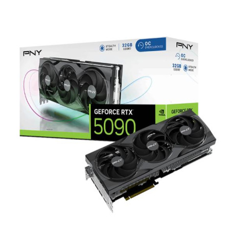PNY GeForce RTX 5090 Overclocked Triple Fan