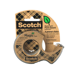 Nastro adesivo in chiocciola Magic 900 - 19 mm x 20 m - acrilico - trasparente - Scotch