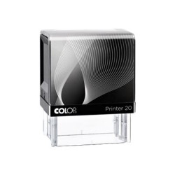 COLOP Printer Standard G7 20 - Timbro - autoinchiostrante - nero - testo personalizzabile - 14 x 38 mm - nero