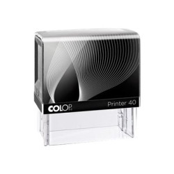 COLOP Printer Standard G7 40 - Timbro - autoinchiostrante - nero - testo personalizzabile - 23 x 59 mm - nero