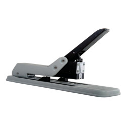 Cucitrice da tavolo 130 - braccio lungo - max 180 fogli - grigio/nero - Molho Leone