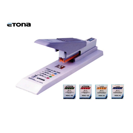Cucitrice da tavolo EC3 - max 100 fogli - grigio -Etona