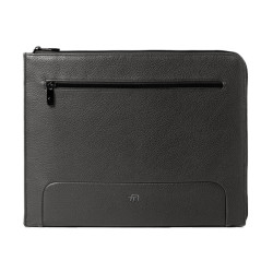 Office bag Gate Trended - 20 x 26 x 2 cm - ecopelle - nero - In Tempo