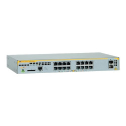 Allied Telesis AT x230-18GP - Switch - L2+ - gestito - 16 x 10/100/1000 (PoE+) + 2 x SFP - desktop, montabile su rack, montaggi