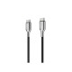 ARMOURED 2.0 CAVO USB-C AD USB-C (5A/100W ) 1M- NERO