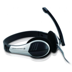 COMFORTABLE STEREO HEADSET.