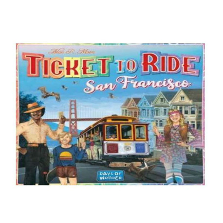 Asmodee TICKET TO RIDE SAN FRANCISCO