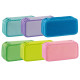 Astuccio 3 Zip Neon & Pastel - 13 x 20 x 7,5 cm - colori assortiti - Favorit