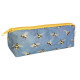 Astuccio c/zip Bees - 19,5 x 8 x 6 cm - carta lavabile 100 gr - Kartos