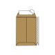 Pigna LAGERMAIL - Busta - espandibile - 190 x 260 mm - a portafoglio - estremità aperta - autoadesiva - pacco da 250