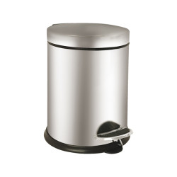 Pattumiera a pedale Bin Basic - 3 L - acciaio inox - Medial
