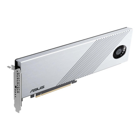 ASUS Hyper M.2 x16 Gen 4, PCIe, M.2, PCIe 4.0, Argento, PC, Attivo