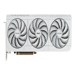 ASUS Prime -RX9070XT-O16G-WHITE, Radeon RX 9070 XT, 16 GB, GDDR6, 256 bit, 7680 x 4320 Pixel, PCI Express 5.0