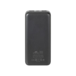 Rivacase Battery Bank (20000 mAh) PD 20W con LCD Nera