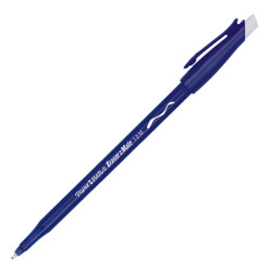 Penna a sfera con cappuccio Replay - cancellabile - punta 1 mm - blu - Papermate