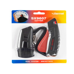 Cutter di sicurezza professionale SX 9607 - con custodia - Iternet