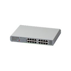 Allied Telesis CentreCOM AT-GS910/16 - Switch - unmanaged - 16 x 10/100/1000 - desktop, montabile su rack, montaggio a parete