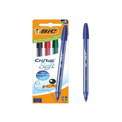 Bic CF4 CRISTAL MED ASSORTITO 1,2 MM