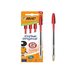 Bic CF4 CRISTAL MED ROSSO 1MM