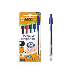 Bic CF5 CRISTAL MED BLU 1MM