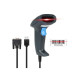 Barcode Scanner Professionale Laser 1D USB + Seriale per lettura codici lineari