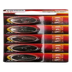 Batteria a bottone CR2025 3V ( Pila CR 2025 Pile )