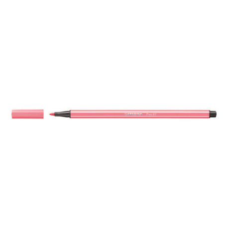 STABILO Pen 68 - Penna punta in fibra - rosa - inchiostro base acqua - 1 mm - medio