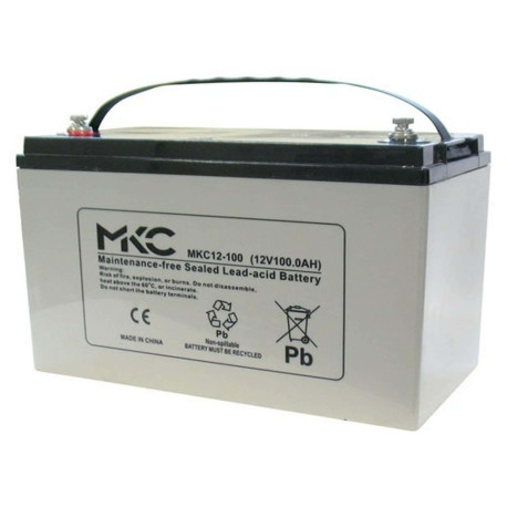 Batteria al piombo ricaricabile 12V 120Ah terminale M8 Ciclica MKC12-120H 491460288