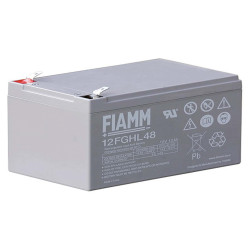 Batteria al piombo ricaricabile 12V 12Ah terminale faston 6.3mm FIAMM 12FGHL48 491460478