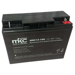 Batteria al piombo ricaricabile 12V 18Ah ciclica terminale faston t3 MKC MKC12-18H 491460281