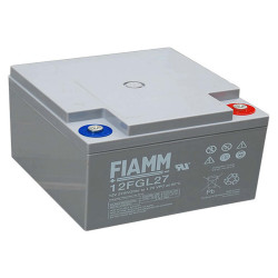 Batteria al piombo ricaricabile 12V 27Ah terminale m5 FIAMM 12FGL27 491460560