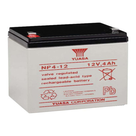 Batteria al piombo ricaricabile 12V 4Ah Yuasa NP4-12 491461510