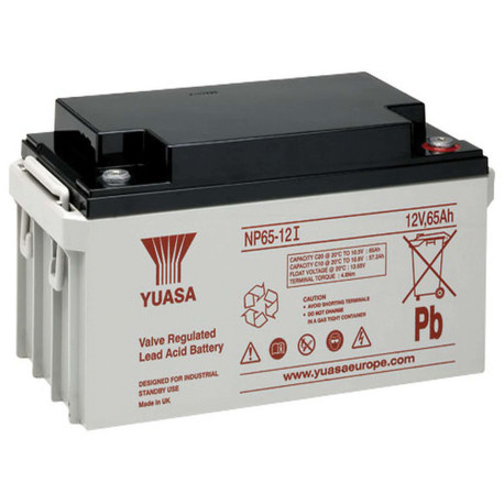 Batteria al piombo ricaricabile 12V 65Ah Yuasa NP65-12I 491461517