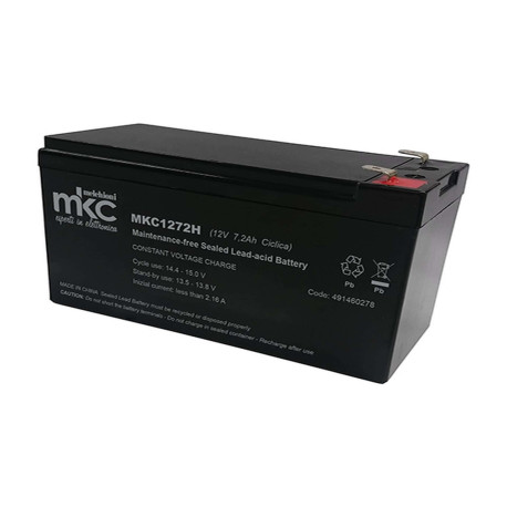 Batteria al piombo ricaricabile 12V 7.2Ah ciclica MKC MKC1272H 491460278