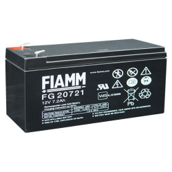 Batteria al piombo ricaricabile 12V 7.2Ah terminale faston 4.8 mm FIAMM FG20721 491460370