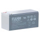 Batteria al piombo ricaricabile 12V 9Ah terminale faston 6.3mm FIAMM 12FGHL34 491460479