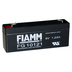 Batteria al piombo ricaricabile 6V 1.2Ah terminale faston 4.8mm FIAMM FG10121 491460363