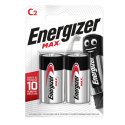 Pila mezzatorcia - C - LR14 - Max - Energizer - blister 2 pezzi