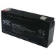 Batteria al piombo ricaricabile 6V 3.2Ah MKC MKC632B 491460227