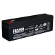 Batteria al piombo ricaricabile 6V 3Ah terminale faston 4.8mm FIAMM FG10301 491460364